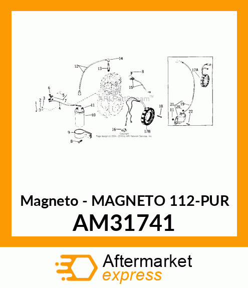 Magneto - MAGNETO 112-PUR AM31741