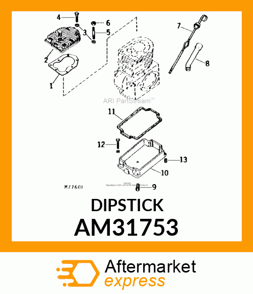 DIPSTICK ASSY AM31753