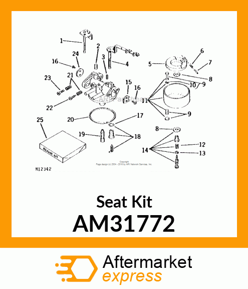 Seat Kit AM31772