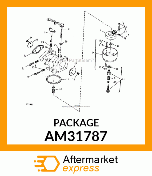 DRAIN PLUNGER ASSY AM31787