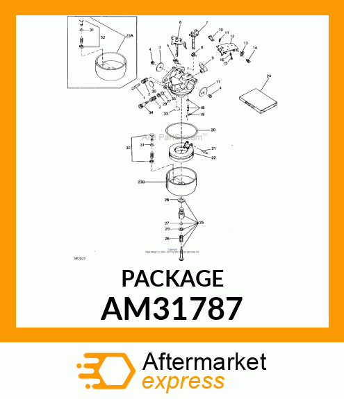 DRAIN PLUNGER ASSY AM31787