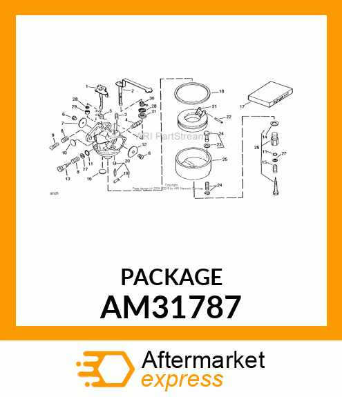 DRAIN PLUNGER ASSY AM31787