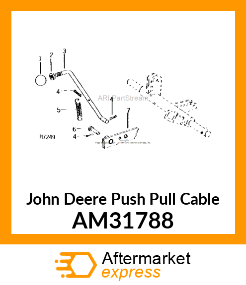 CONDUIT amp; WIRE ASSEMBLY (29 INCH) AM31788