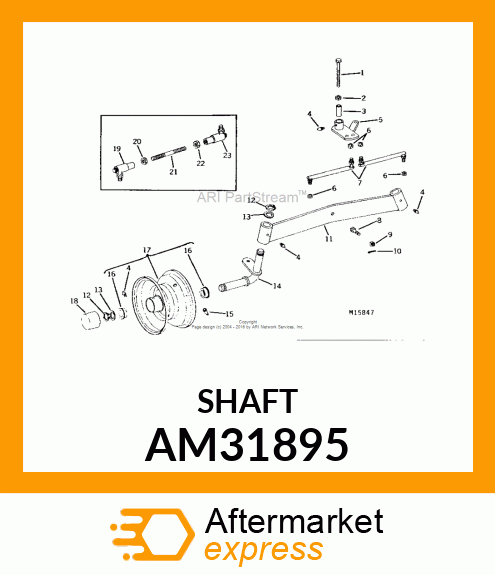 Tie Rod Assembly AM31895