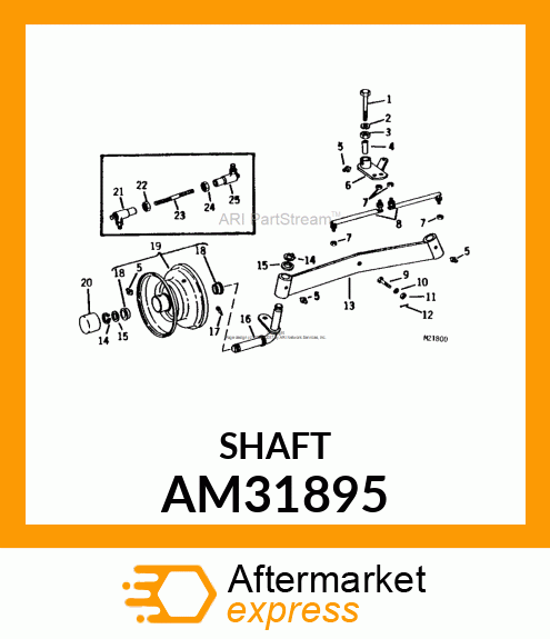 Tie Rod Assembly AM31895