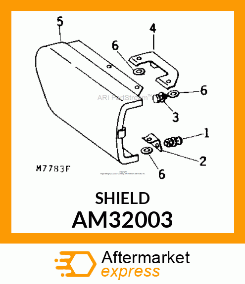 Shield - SHIELD, PTO AM32003