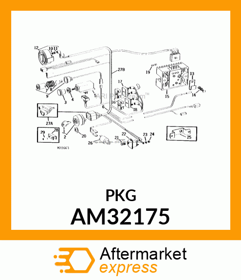 Wiring Harness - WIRING HARNESS ASSEMBLY AM32175