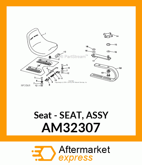 Seat - SEAT, ASSY AM32307