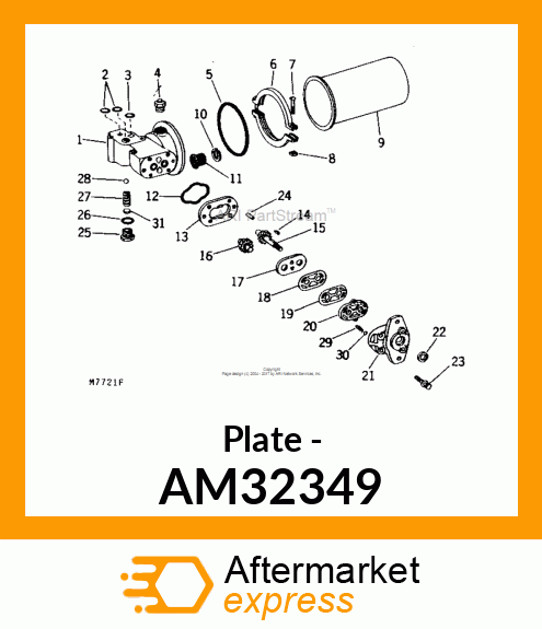 Plate - AM32349