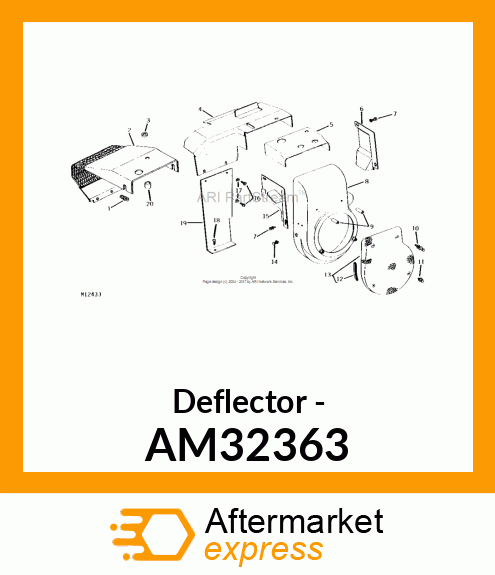 Deflector - AM32363