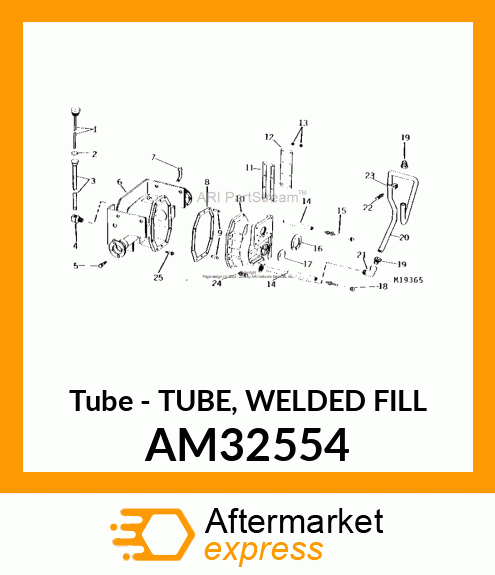 Tube - TUBE, WELDED FILL AM32554