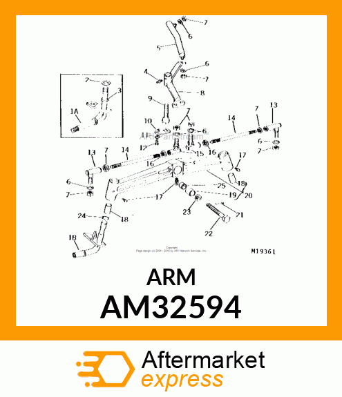 Spindle - SPINDLE, WELDED AM32594