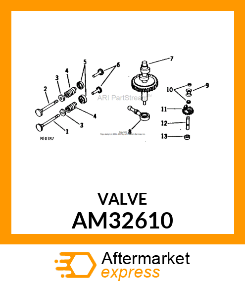 Exhaust Valve AM32610