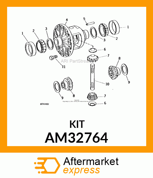 SHIM KIT, KIT, SHIM AM32764