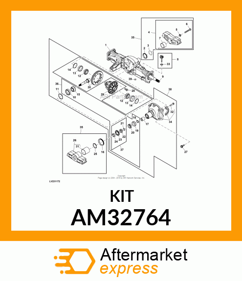 SHIM KIT, KIT, SHIM AM32764