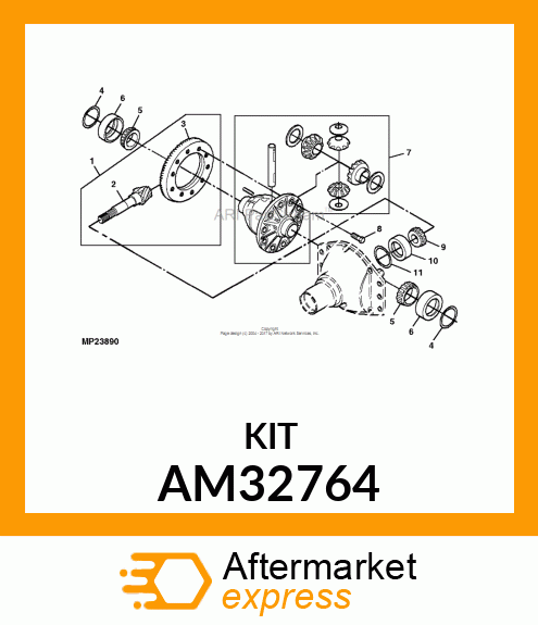 SHIM KIT, KIT, SHIM AM32764