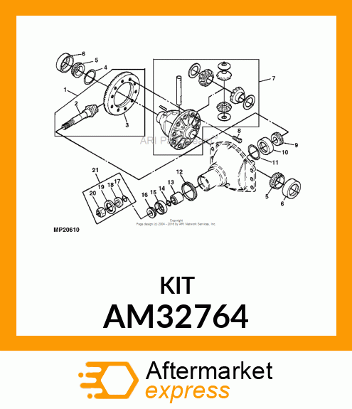 SHIM KIT, KIT, SHIM AM32764