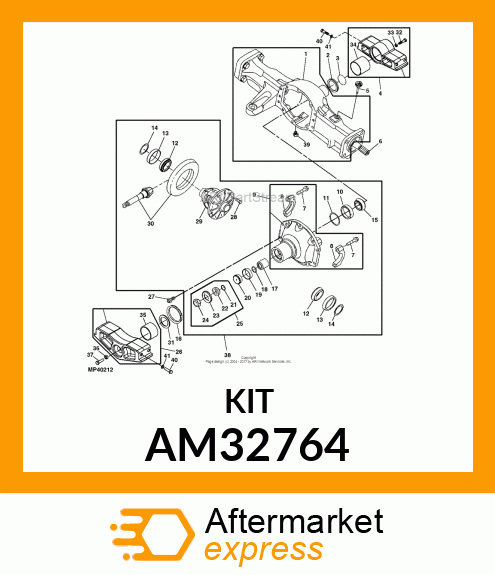 SHIM KIT, KIT, SHIM AM32764