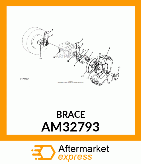 Arm - PIVOT ARM (Part is Obsolete) AM32793