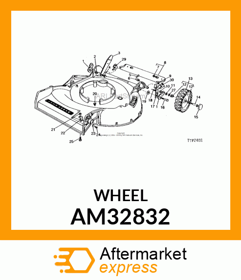 Wheel AM32832