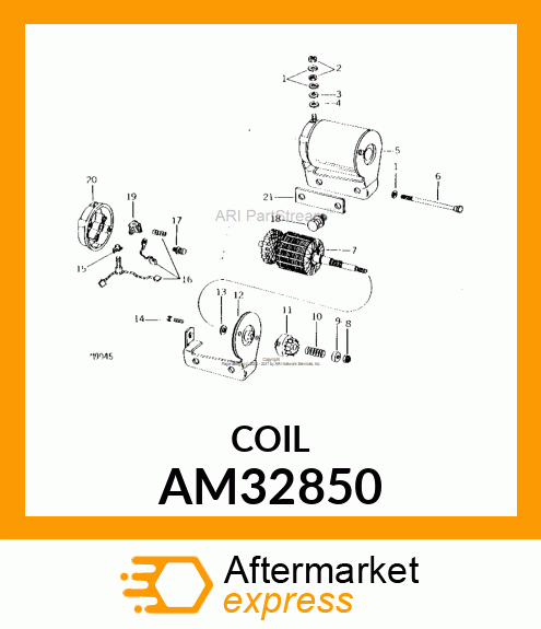 Armature - ARMATURE ASSY-PUR AM32850