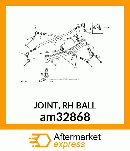 JOINT, RH BALL am32868