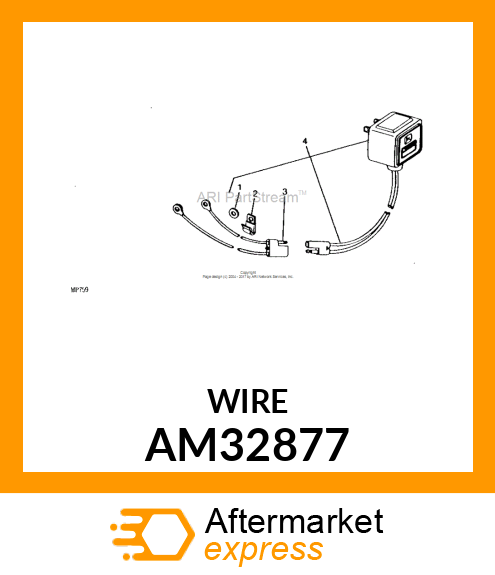 Wiring Harness - WIRING HARNESS ASSEMBLY AM32877