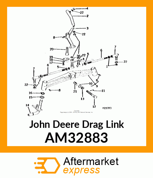 LINK, DRAG ASSY AM32883