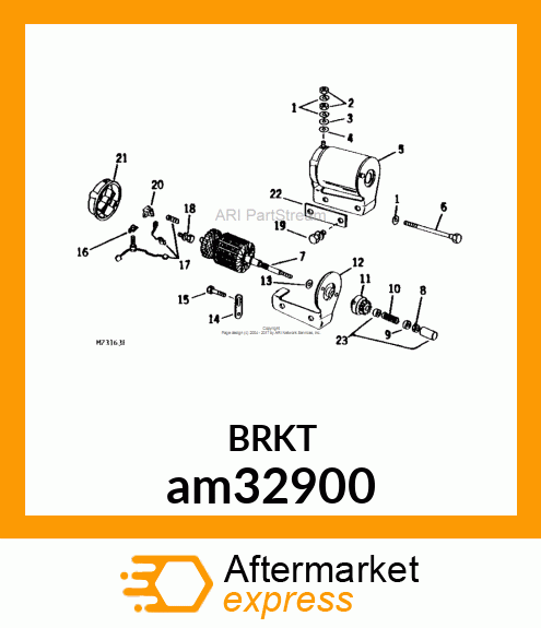 STARTER ASSEMBLY am32900