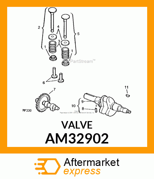 Intake Valve AM32902