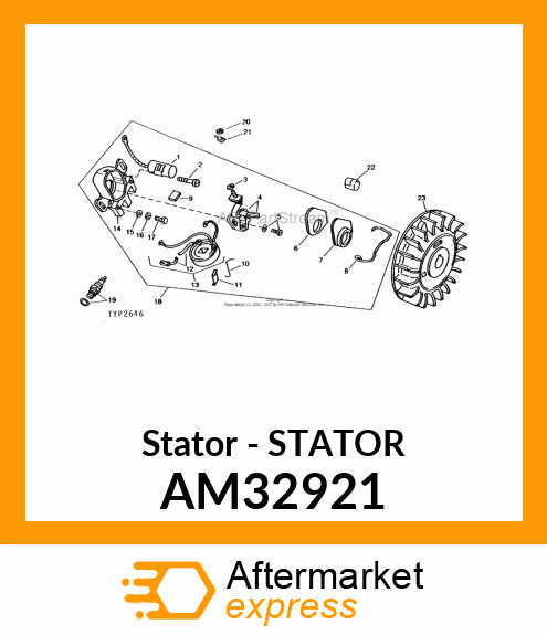 Stator - STATOR AM32921