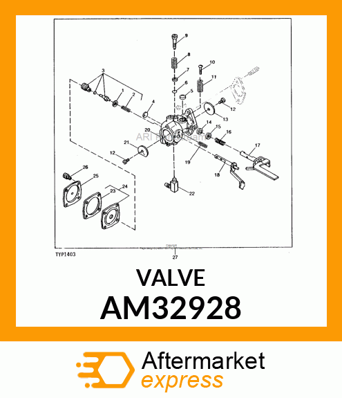 Valve AM32928