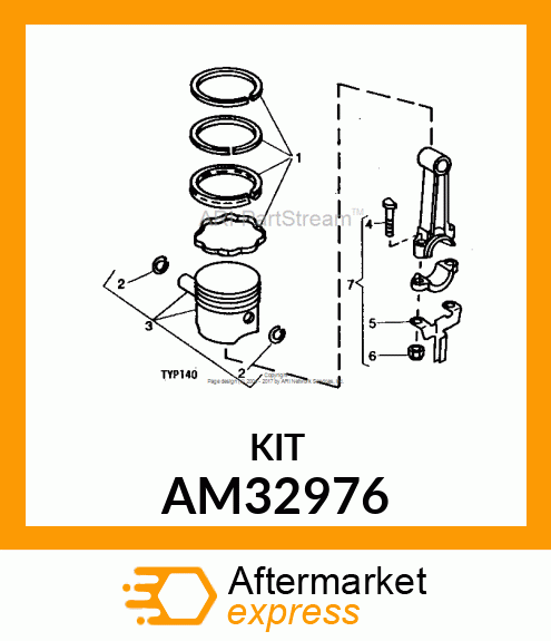 Ring - RING STD SET AM32976