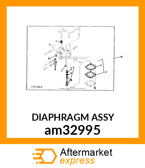 DIAPHRAGM ASSY am32995