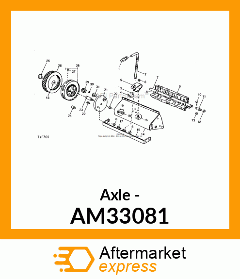 Axle - AM33081