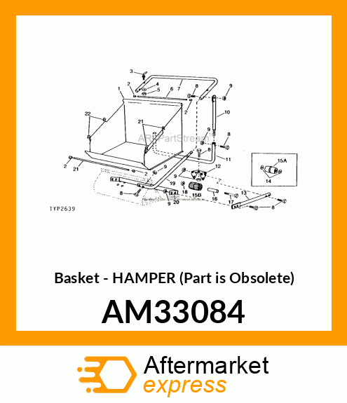 Basket - HAMPER (Part is Obsolete) AM33084