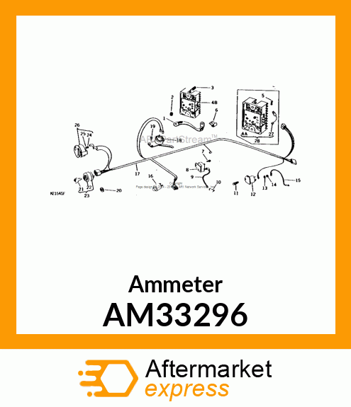 Ammeter AM33296