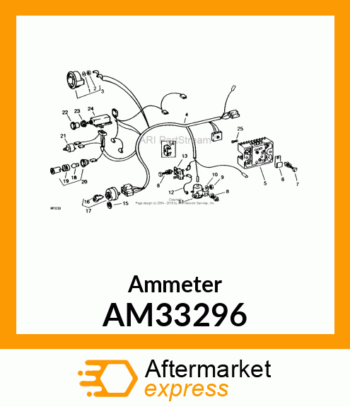 Ammeter AM33296