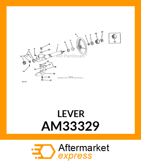 Lever AM33329