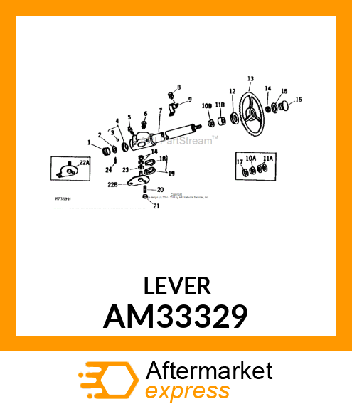 Lever AM33329
