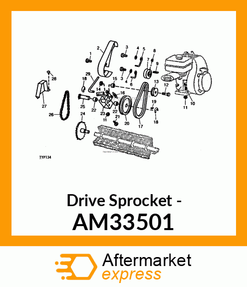 Drive Sprocket - AM33501