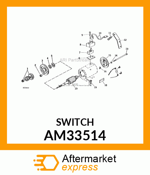 Toggle Switch - AM33514