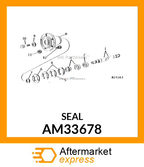 SEAL, OIL AM33678