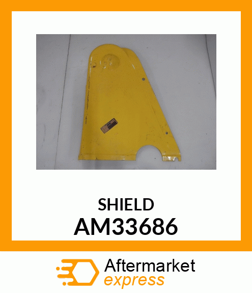 SHIELD, SHIELD, WELDED LH AM33686