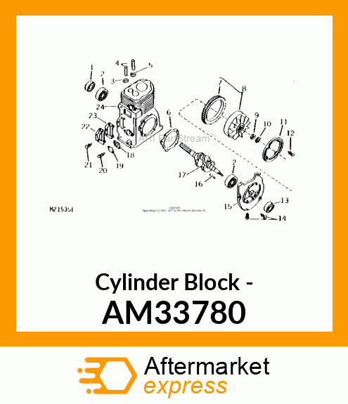 Cylinder Block - AM33780