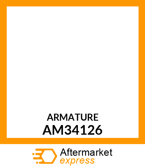 Armature - ARMATURE ASSEMBLY (Part is Obsolete) AM34126