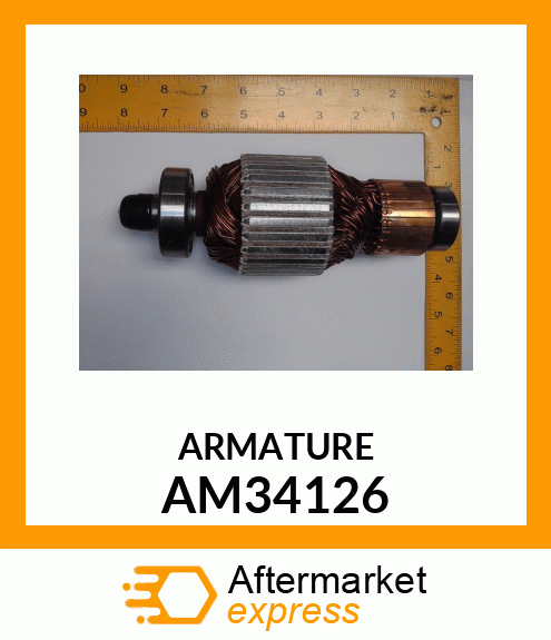 Armature - ARMATURE ASSEMBLY (Part is Obsolete) AM34126