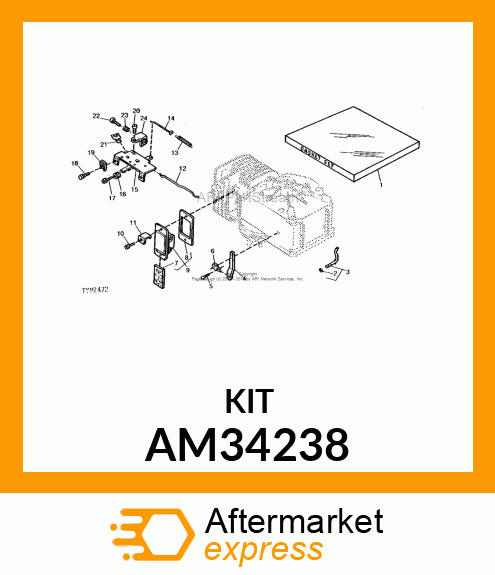 Gasket Kit - GASKET SET AM34238