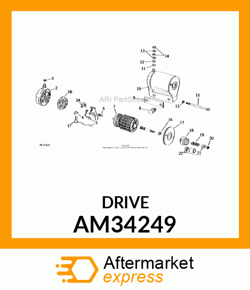 Drive - DRIVE ASSY AM34249