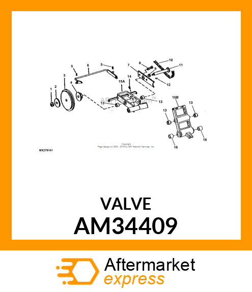 Shaft AM34409